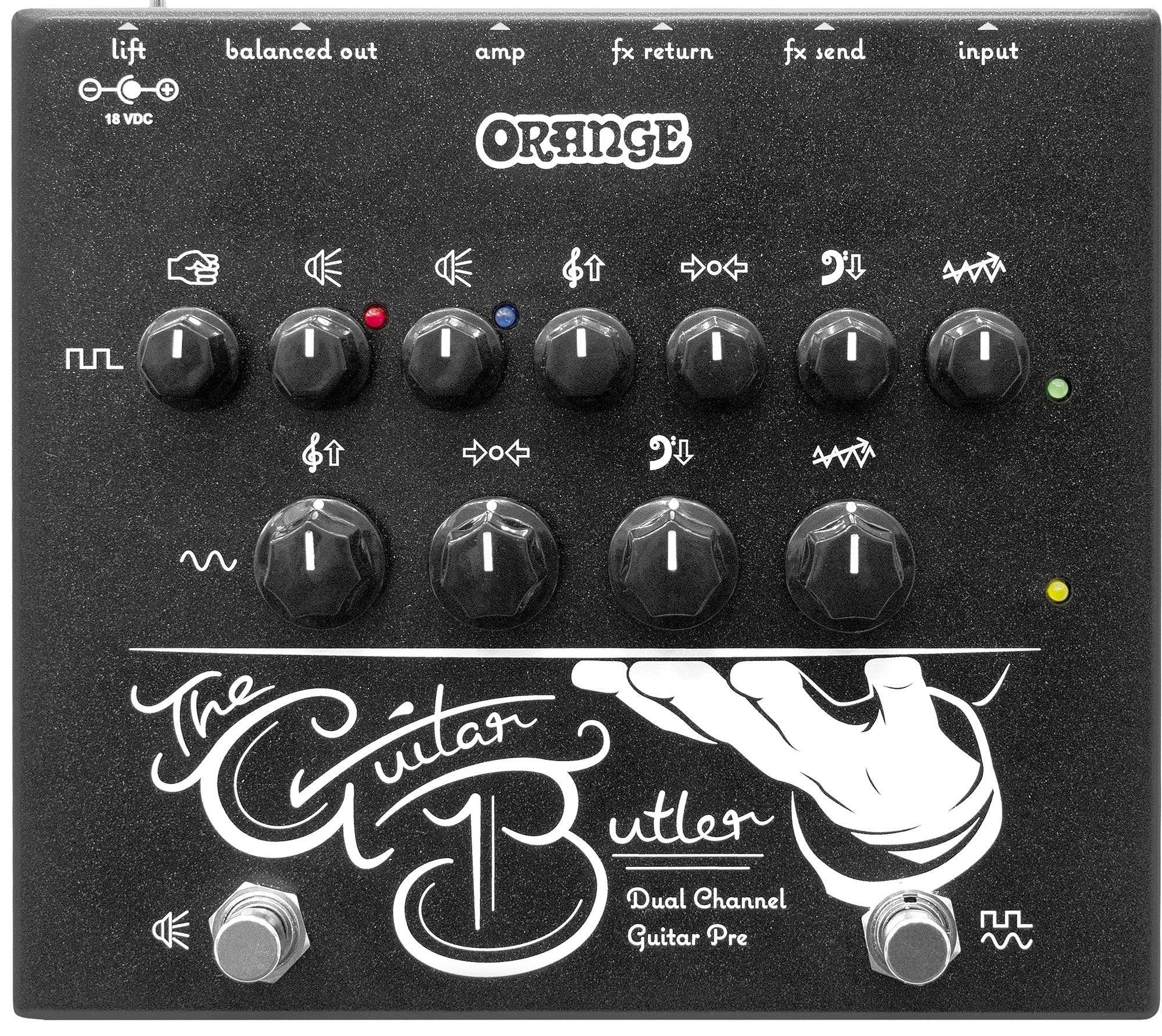 Orange Guitar Butler Dual Channel Guitar Preamp