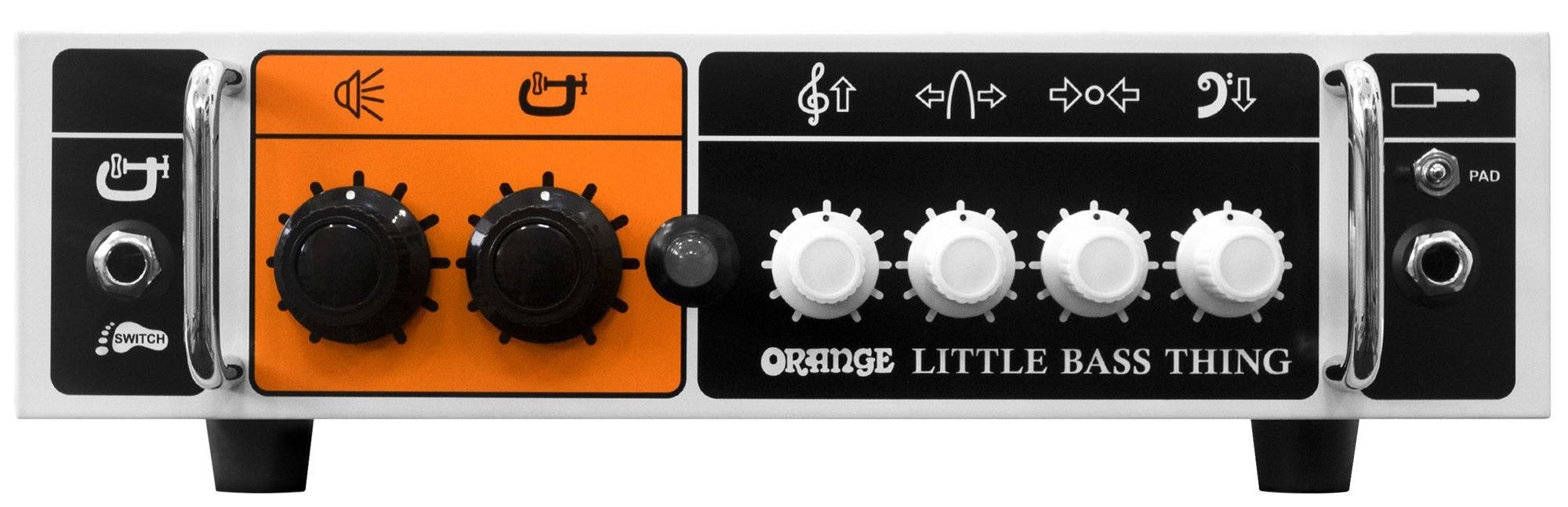 Orange Little Bass Thing Bass Head 500 Watts
