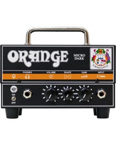 Orange Micro Dark Terror Mini Electric Guitar Head Hybrid 20 Watts