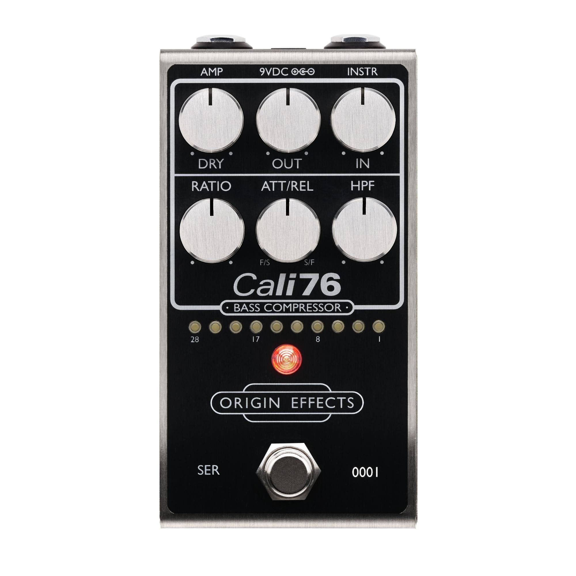 Origin Cali76 Bass Compressor Pedal Black