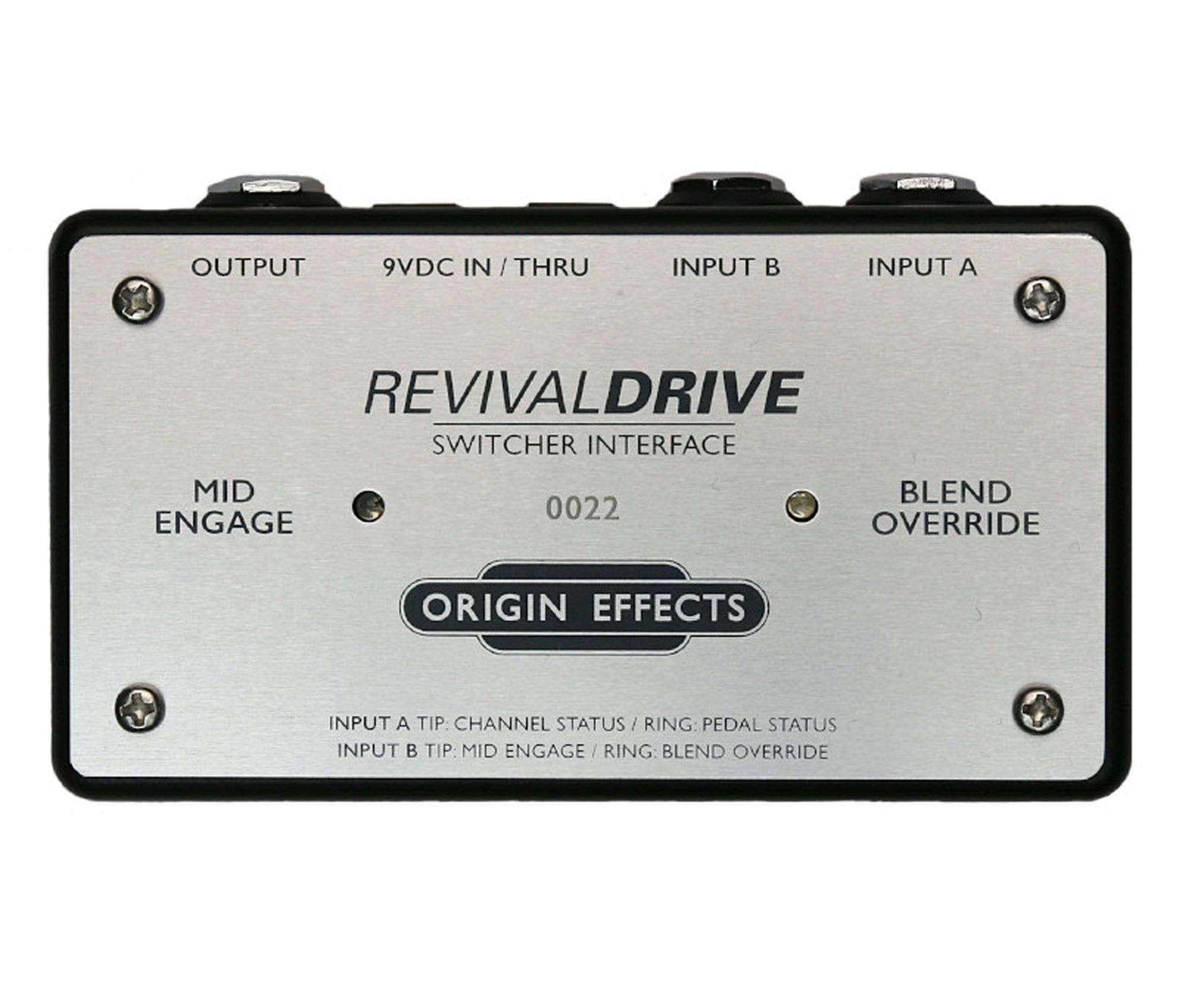 Origin Effects RevivalDRIVE Switcher Interface