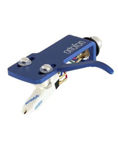 Ortofon OM Scratch White Pre-Mounted on SH-4 Blue