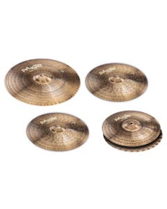 Paiste 900 Cymbal Set 14 Sound Edge HiHats 16 Crash 20 Ride Free 18 Crash