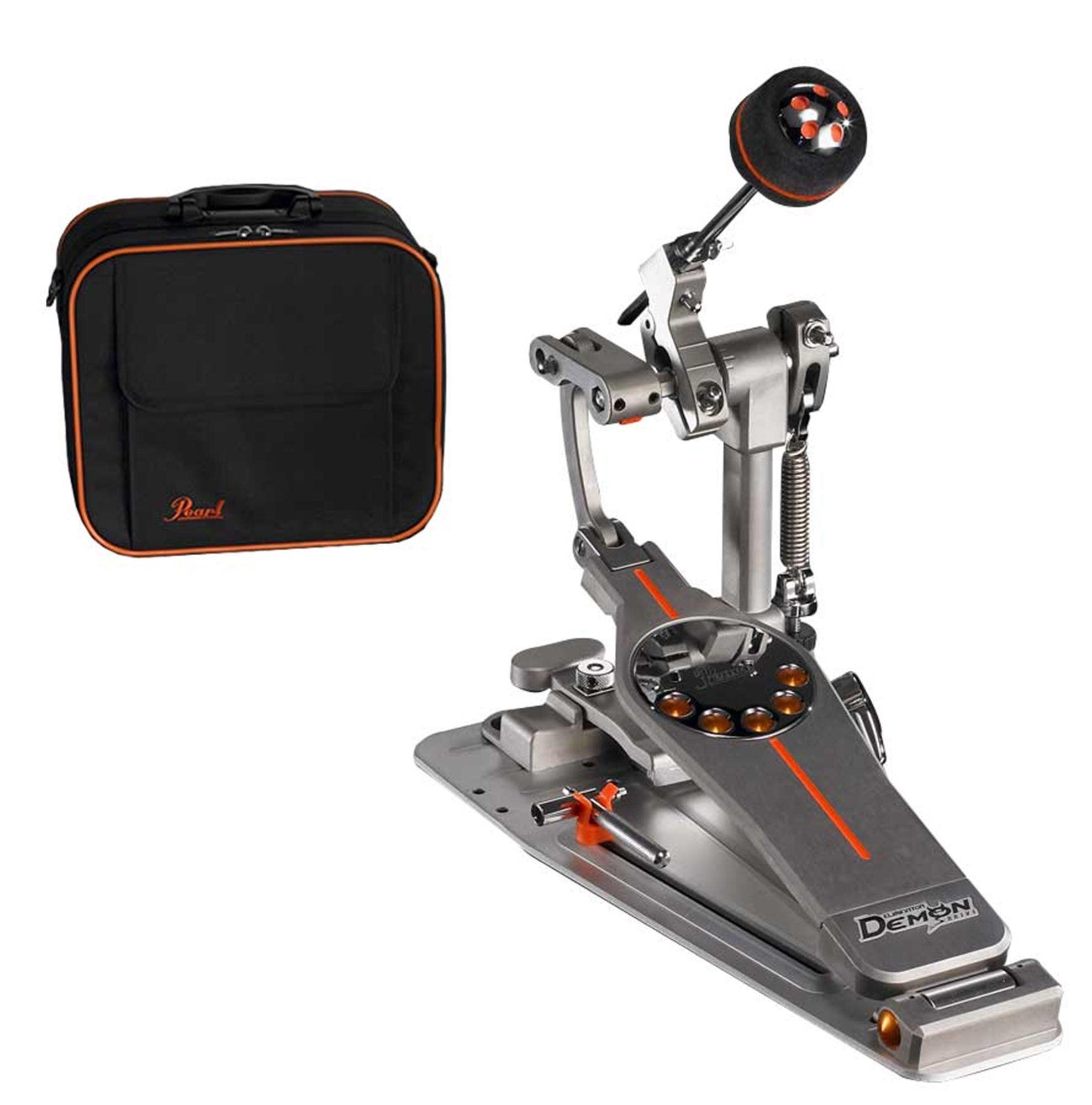 Pearl P3000D Eliminator Demon Drive Single Bass Pedal with Case