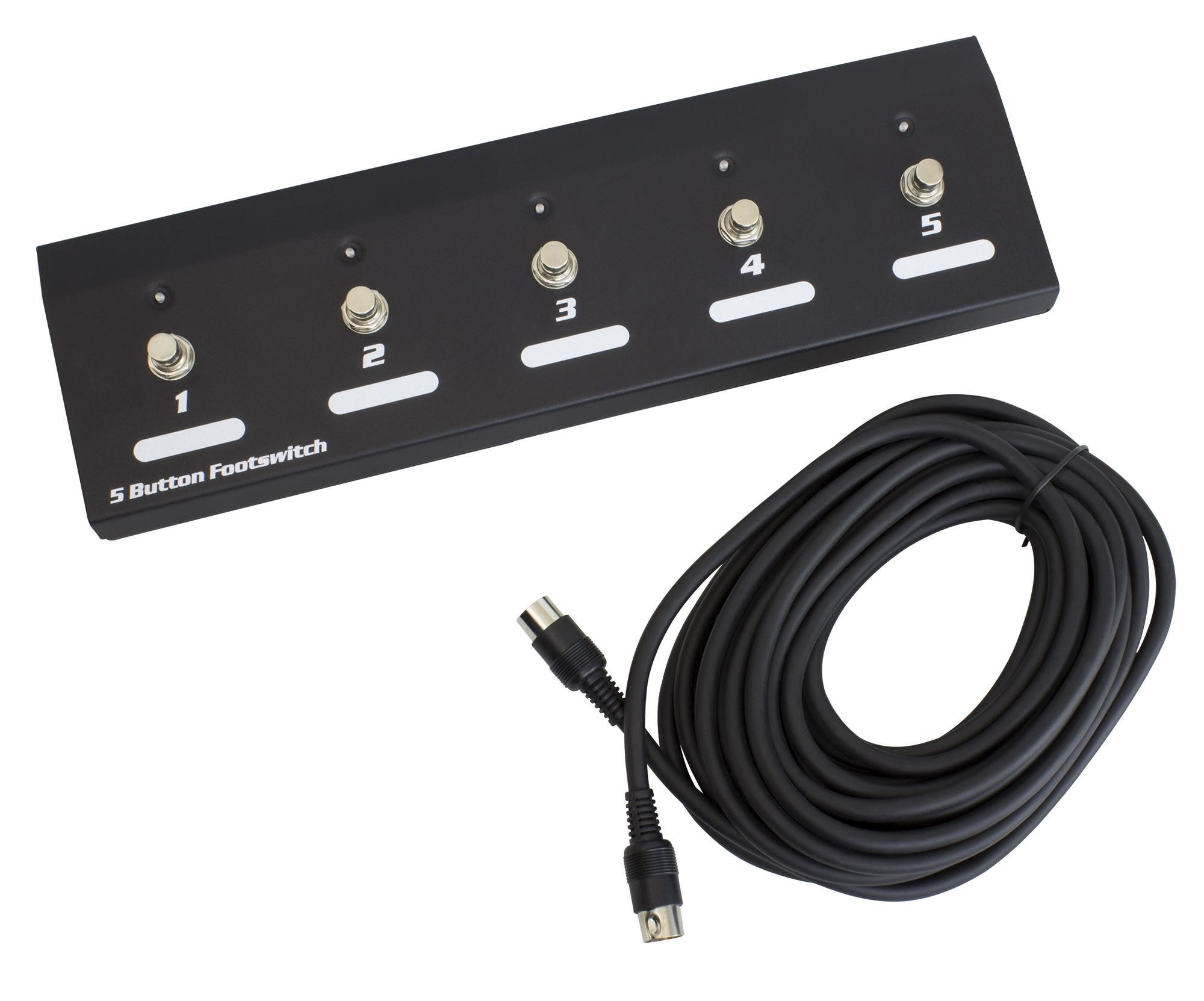 Peavey 5 Button MIDI Footswitch