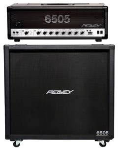Peavey 6505 1992 Guitar Amplifier Head with 6505 II 4x12 Straight Cab