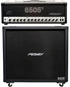 Peavey 6505 II Guitar Amplifier Head with 6505 II 4x12 Straight Cab