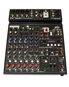 Peavey PV 10AT 8 Channel Mixer With Antares Auto Tune