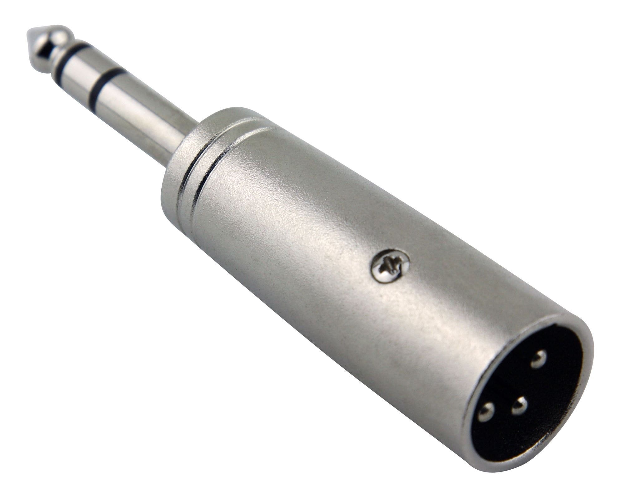 Pig Hog PA-XMTM1 XLR M to 1/4-Inch TRS M Adapter
