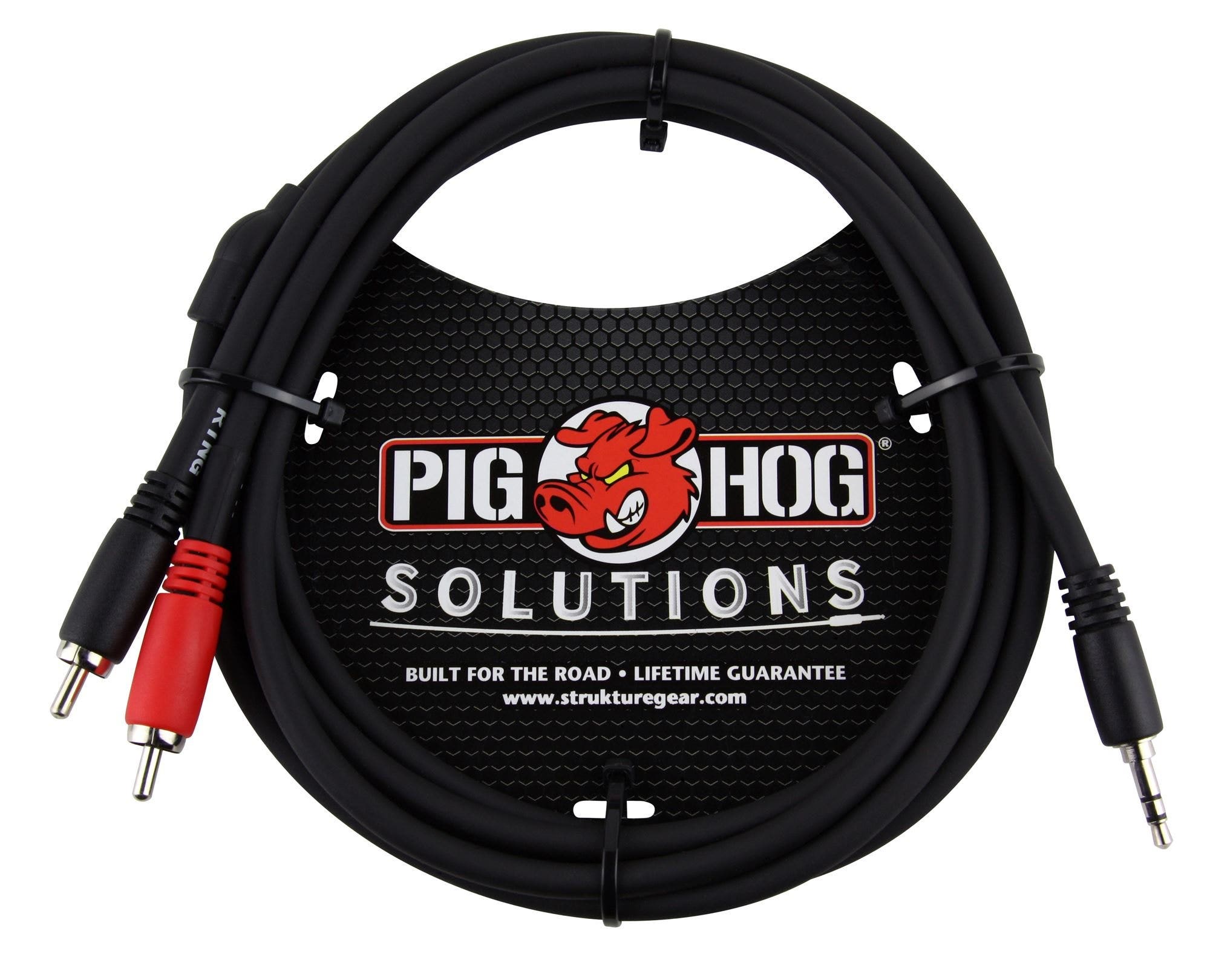 Pig Hog Solutions PB-S3R06 6ft Stereo Breakout Cable
