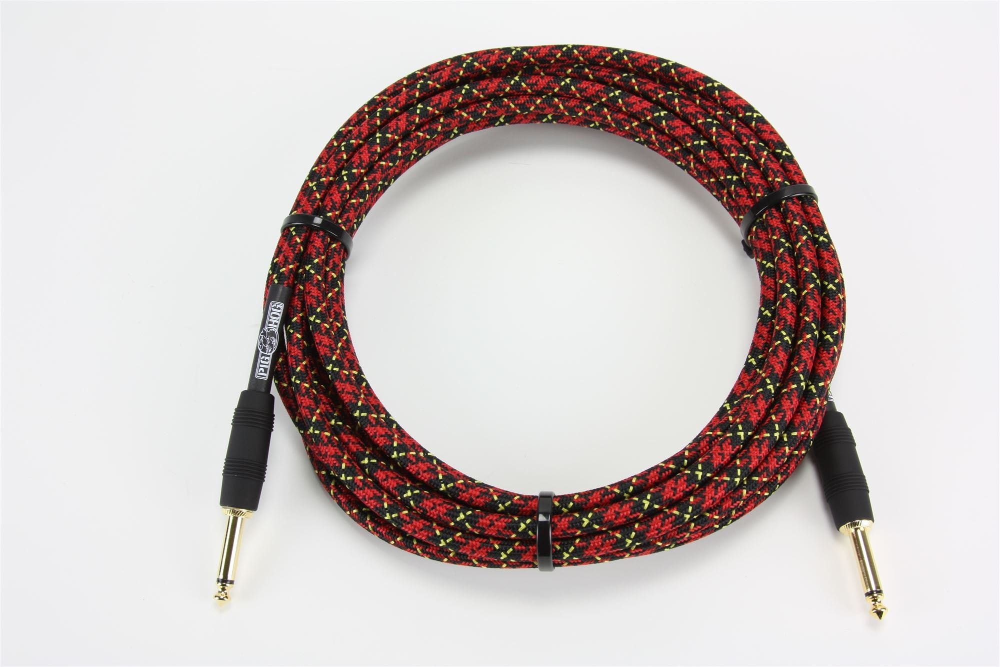 Pig Hog PCH10PL Tartan Plaid Instrument Cable 10 foot