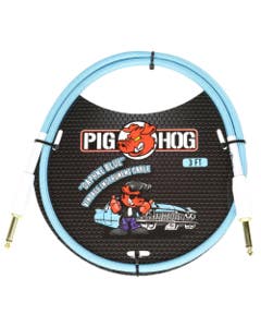 Pig Hog Daphne Blue Patch Cable 3 Foot
