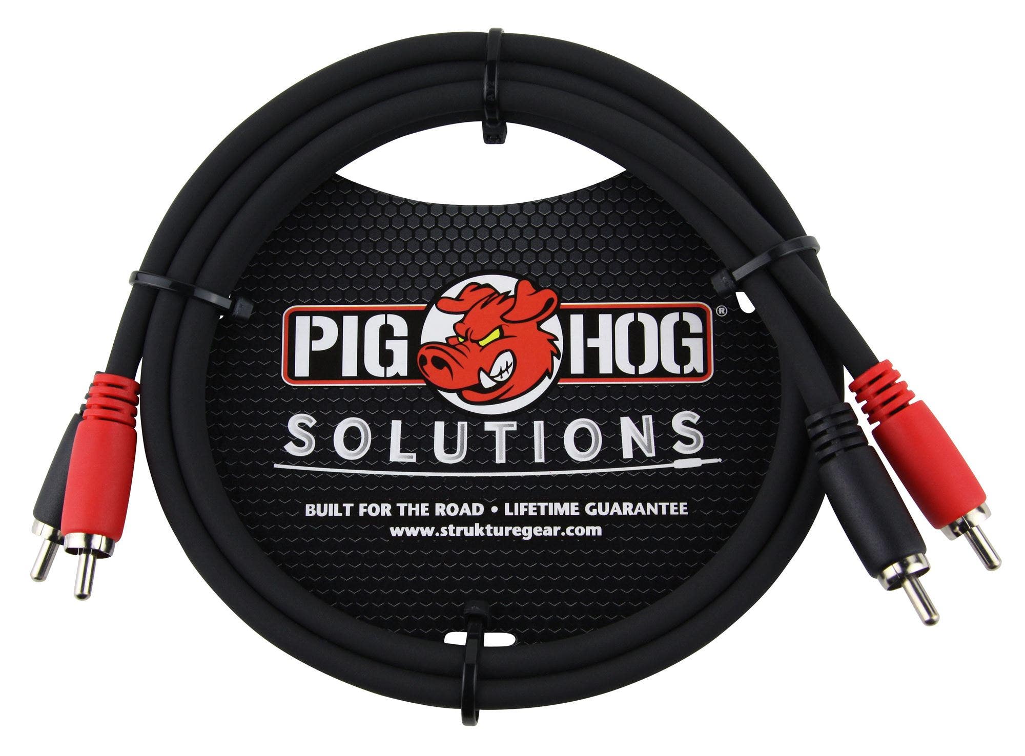 Pig Hog Solutions RCA Dual Cable 3ft