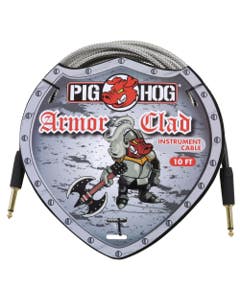 Pig Hog Armor Clad Instrument Cable 10 Foot