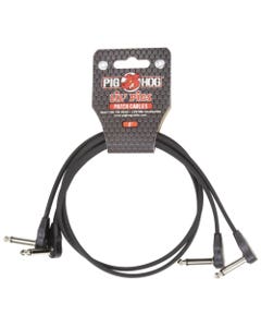 Pig Hog Lil' Pigs Low Profile Patch Cables 2ft 2 Pack