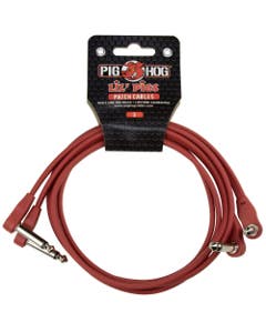 Pig Hog PHLSK3CA Lil Pigs Low Profile Patch Cables 3' 2 Pack