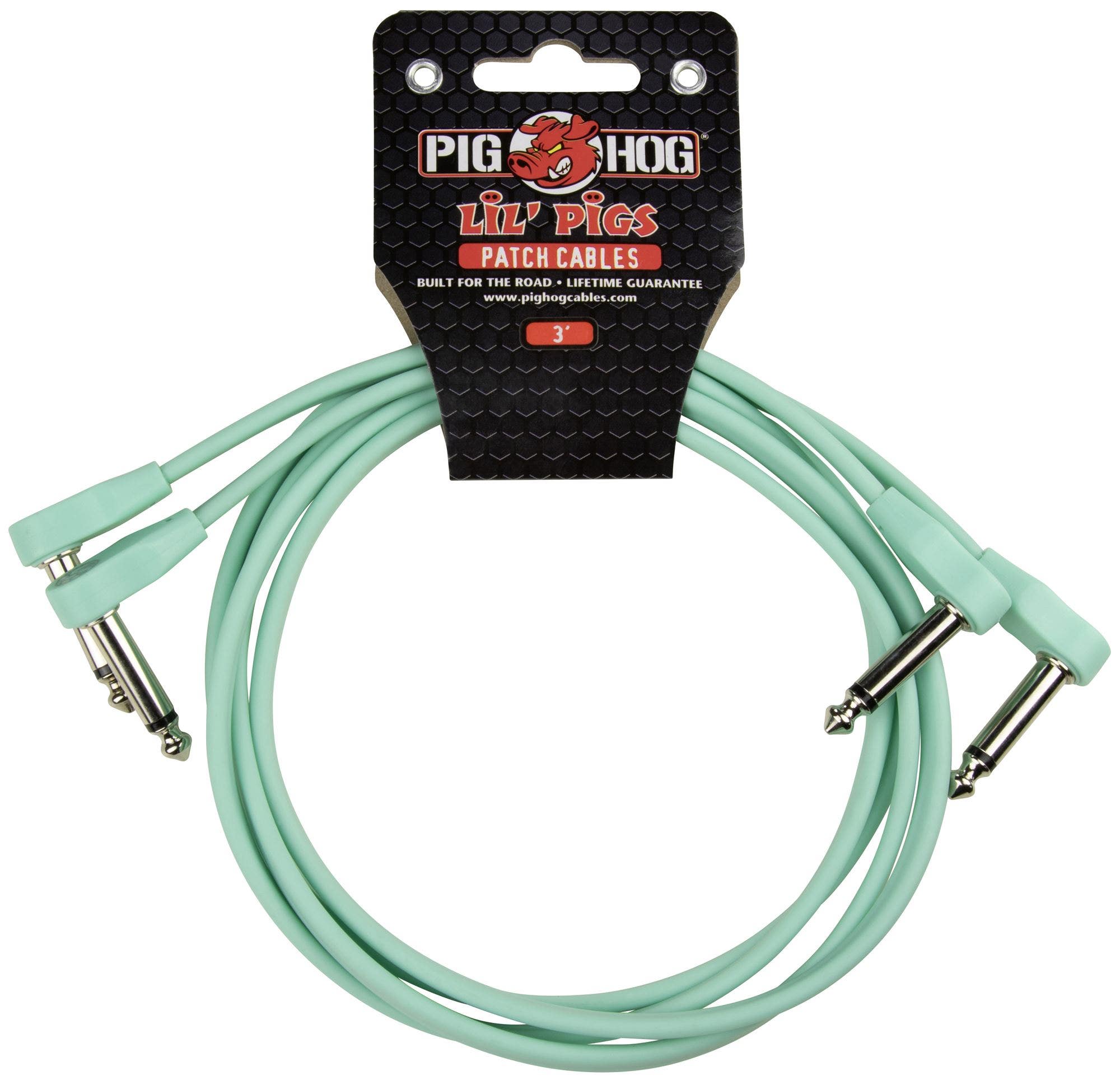 Pig Hog PHLSK3CA Lil Pigs Low Profile Patch Cables