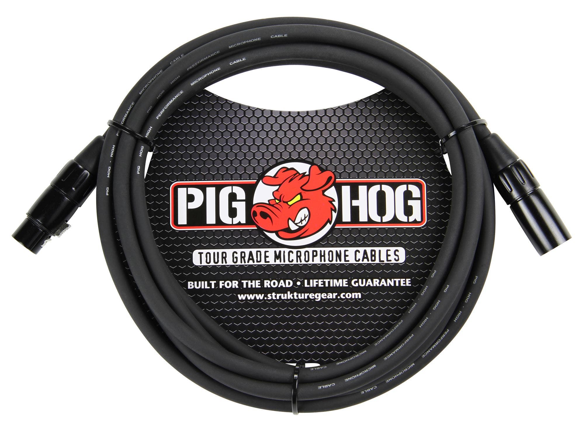 Pig Hog 8mm XLR Microphone Cable - 10 Feet