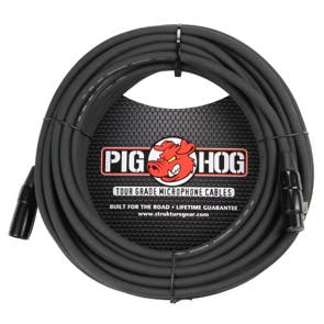 Pig Hog 8mm XLR Microphone Cable 100 Feet