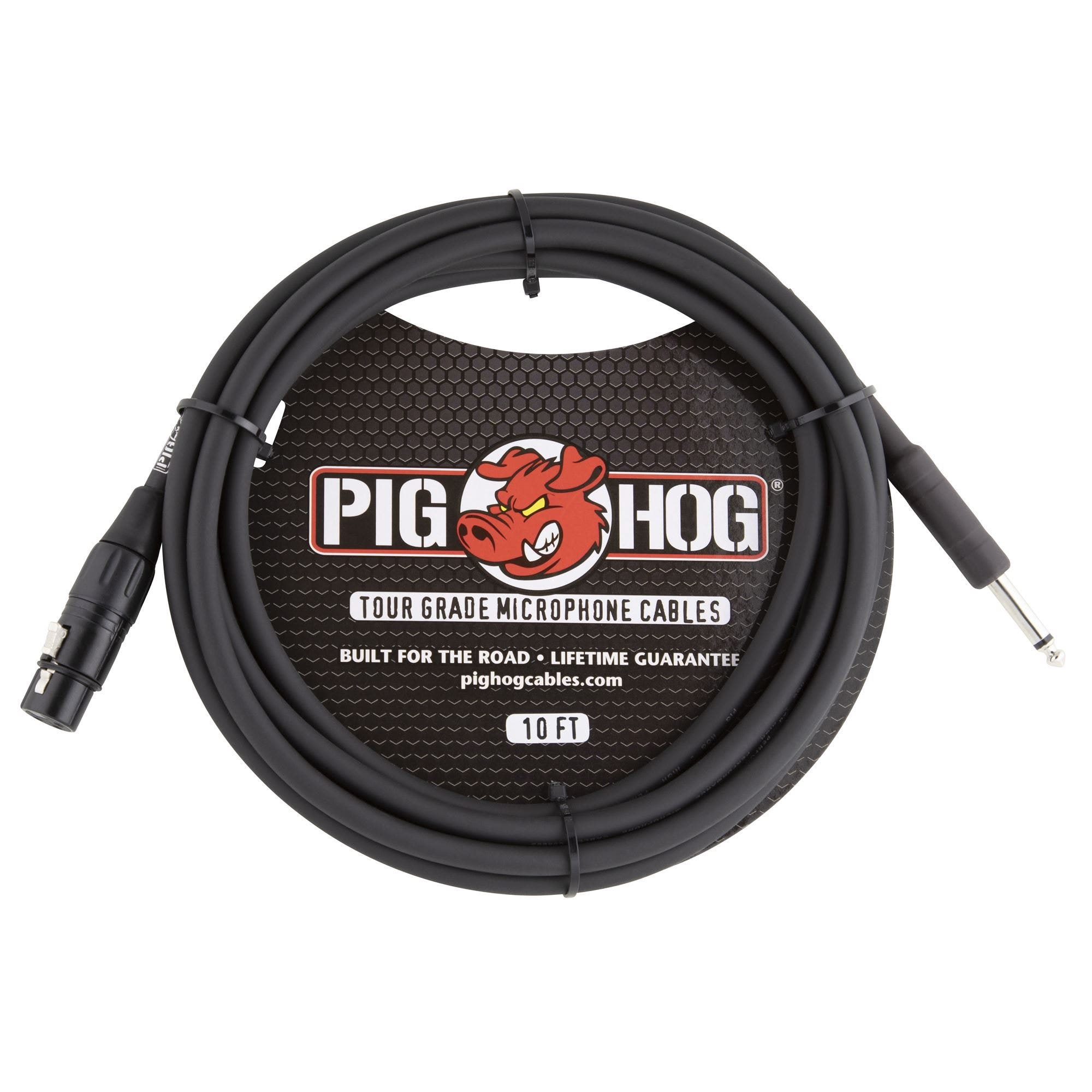 Pig Hog PHM10Z Hi-Z Microphone Cable
