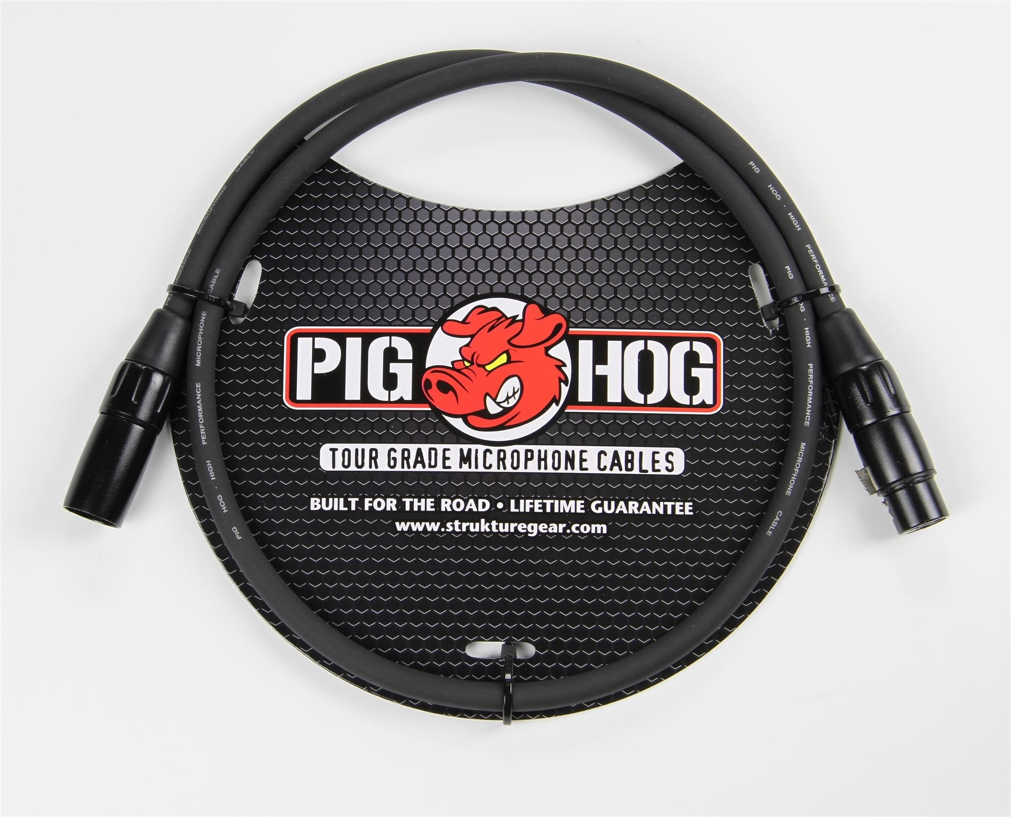 Pig Hog 8mm XLR Microphone Cable - 3 Feet