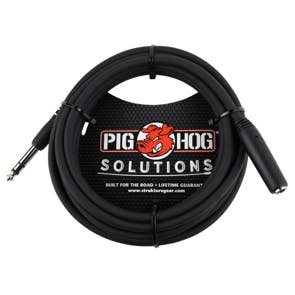 Pig Hog Solutions Quarter Inch Headphone Extension Cable 10ft