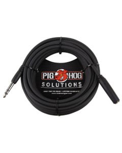 Pig Hog Solutions Quarter Inch Headphone Extension Cable 25ft