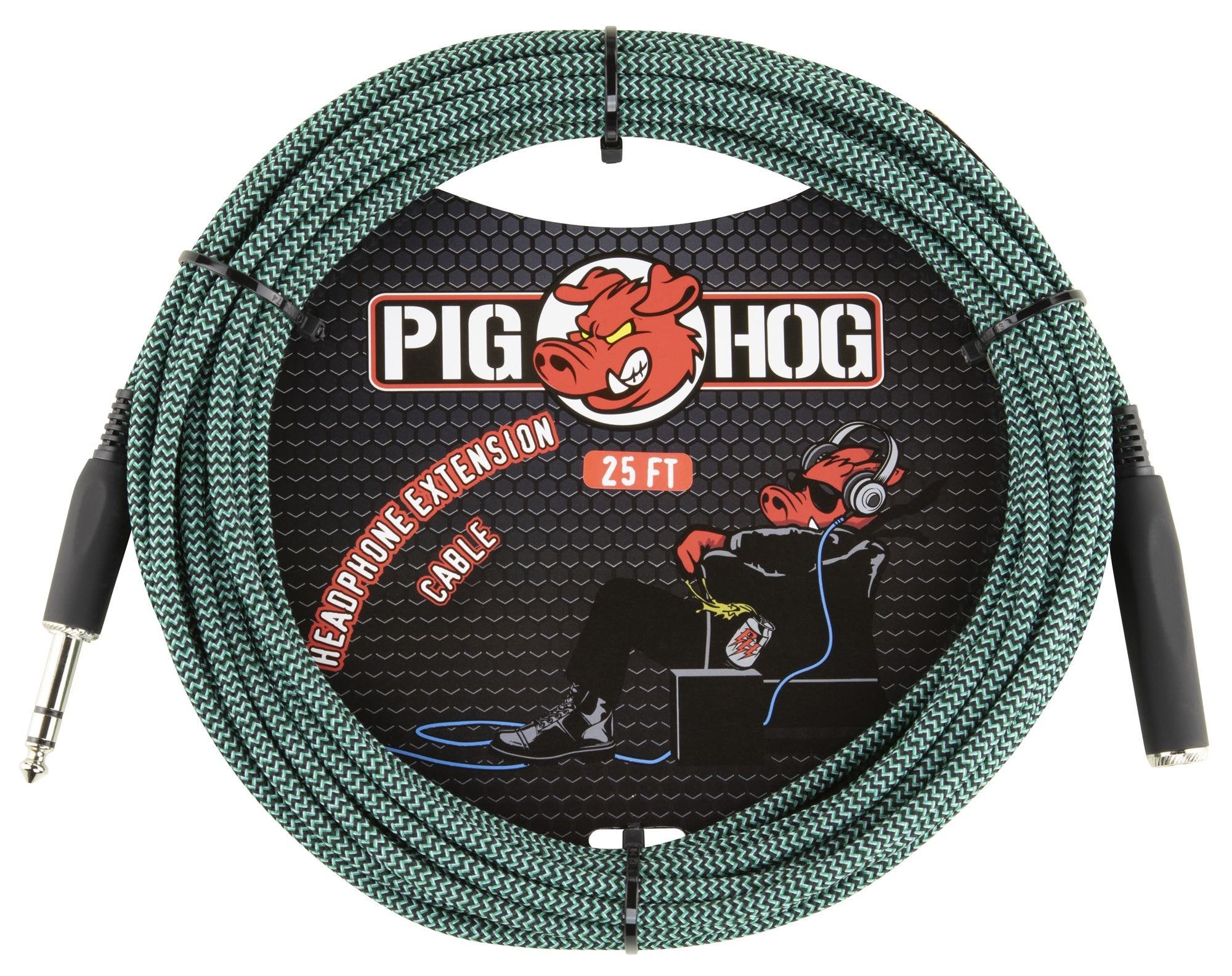 Pig Hog PHX14-25 Headphone Extension Cable 25 Feet