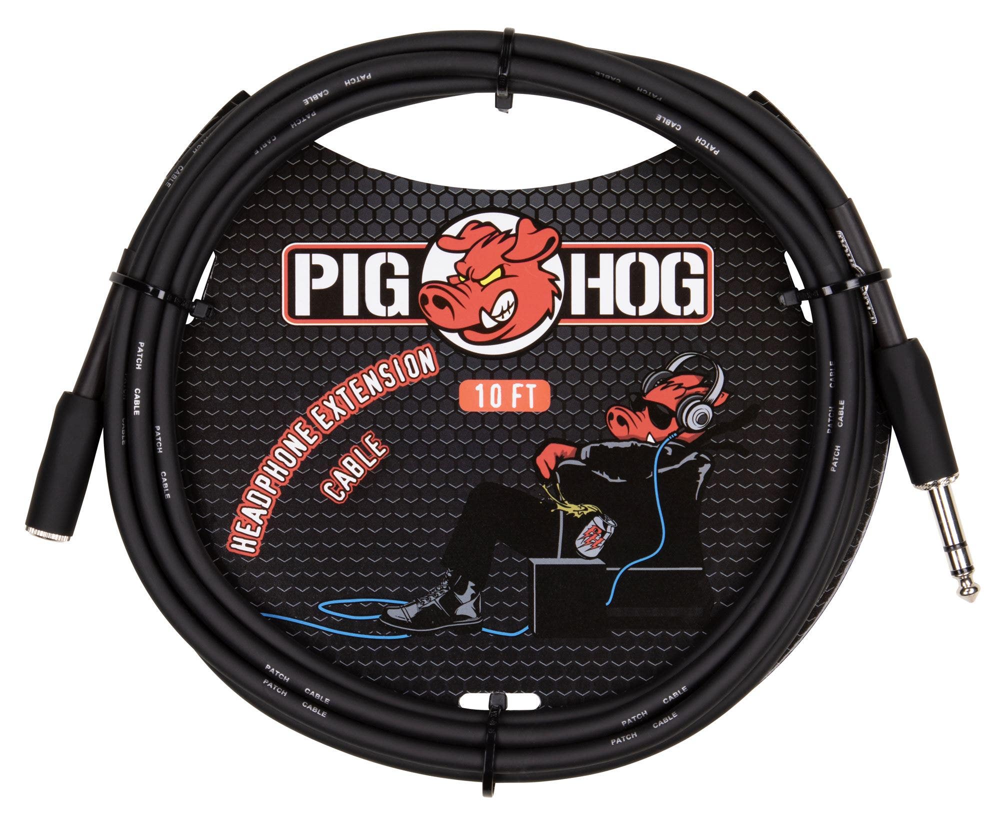 Pig Hog PHX1435-10 Headphone Extension Cable 10"