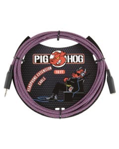 Pig Hog PHX35-10RPP Headphone Extension Cable 10' Riviera Purple