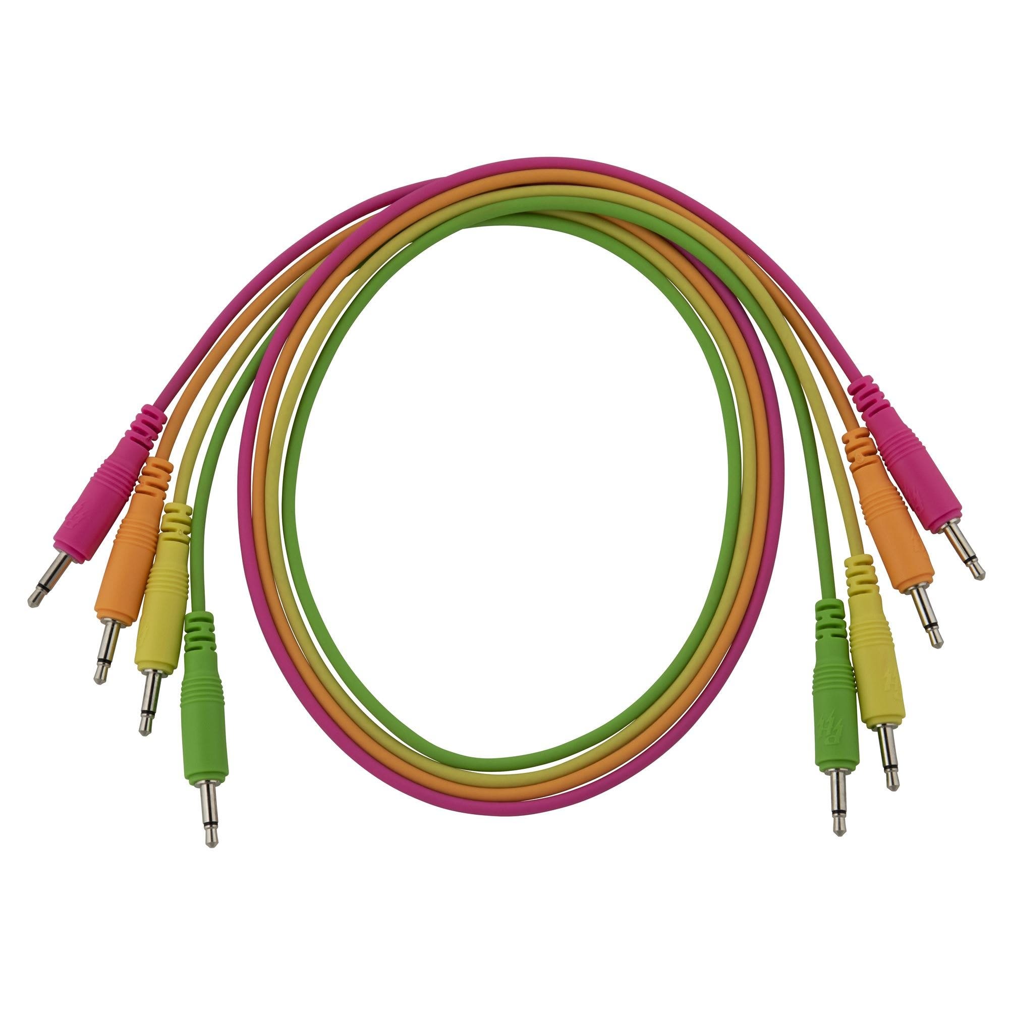 Pig Hog PP4X24 Synth Patch Cable 4 Pack 24"