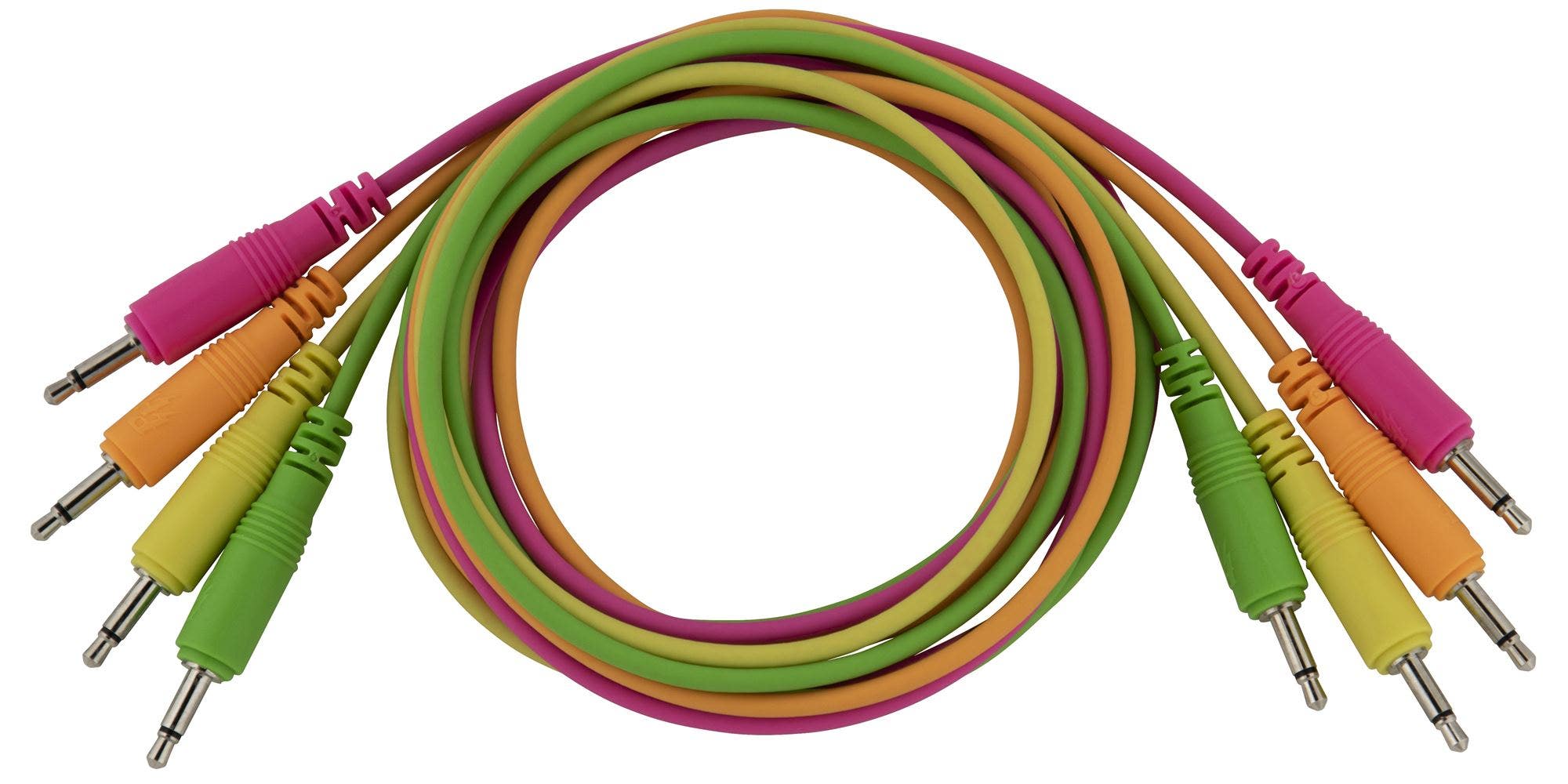 Pig Hog PP4X48 Synth Patch Cable 4 Pack 48"