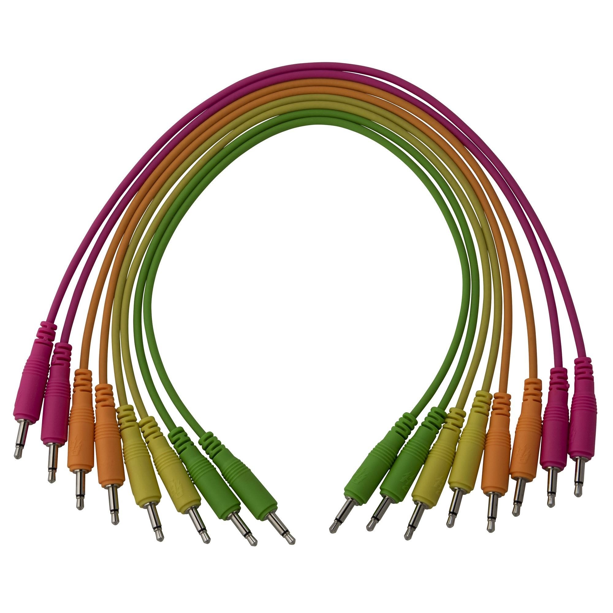 Pig Hog PP8X12 Synth Patch Cable 8 Pack 12"