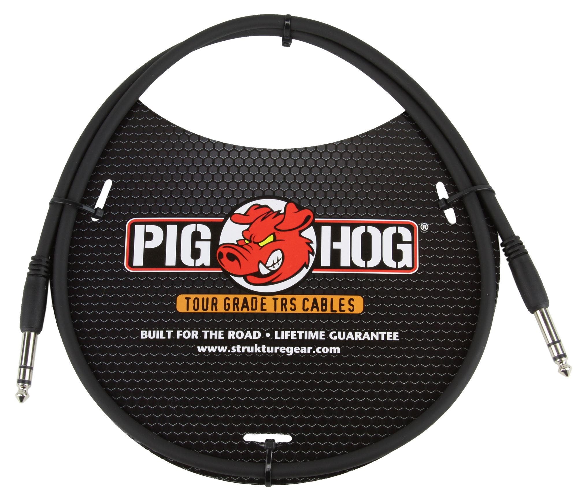 Pig Hog PTRS06 1/4 inch TRS Cable 6 Foot