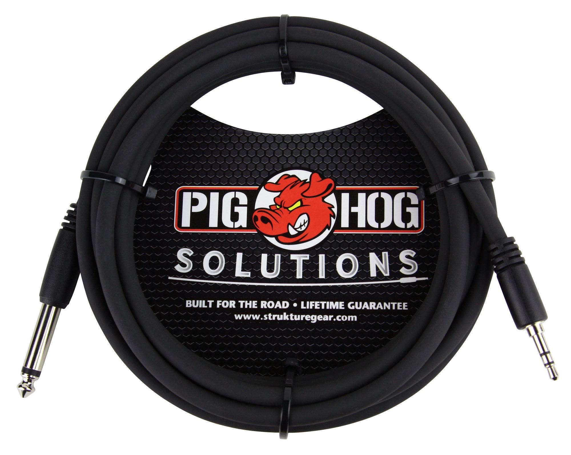 Pig Hog Solutions PX-35T4M 1 8 inch TRS to 1 4 inch Mono Cable