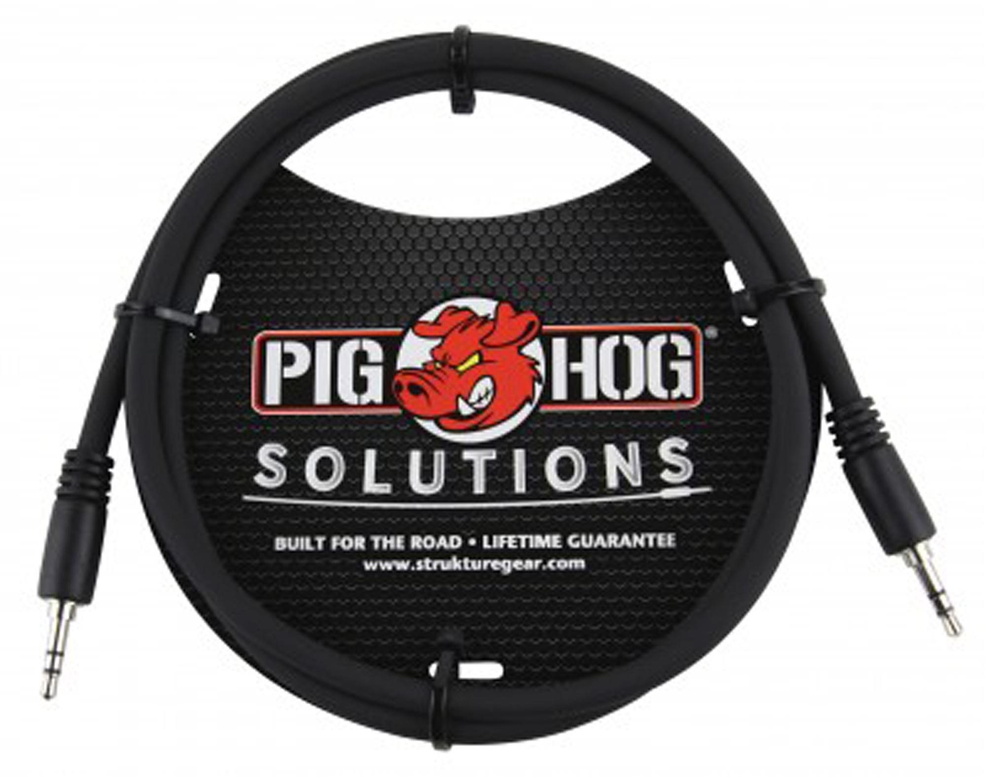 Pig Hog Solutions PX-T3506 1/8 inch TRS Cable 6 foot