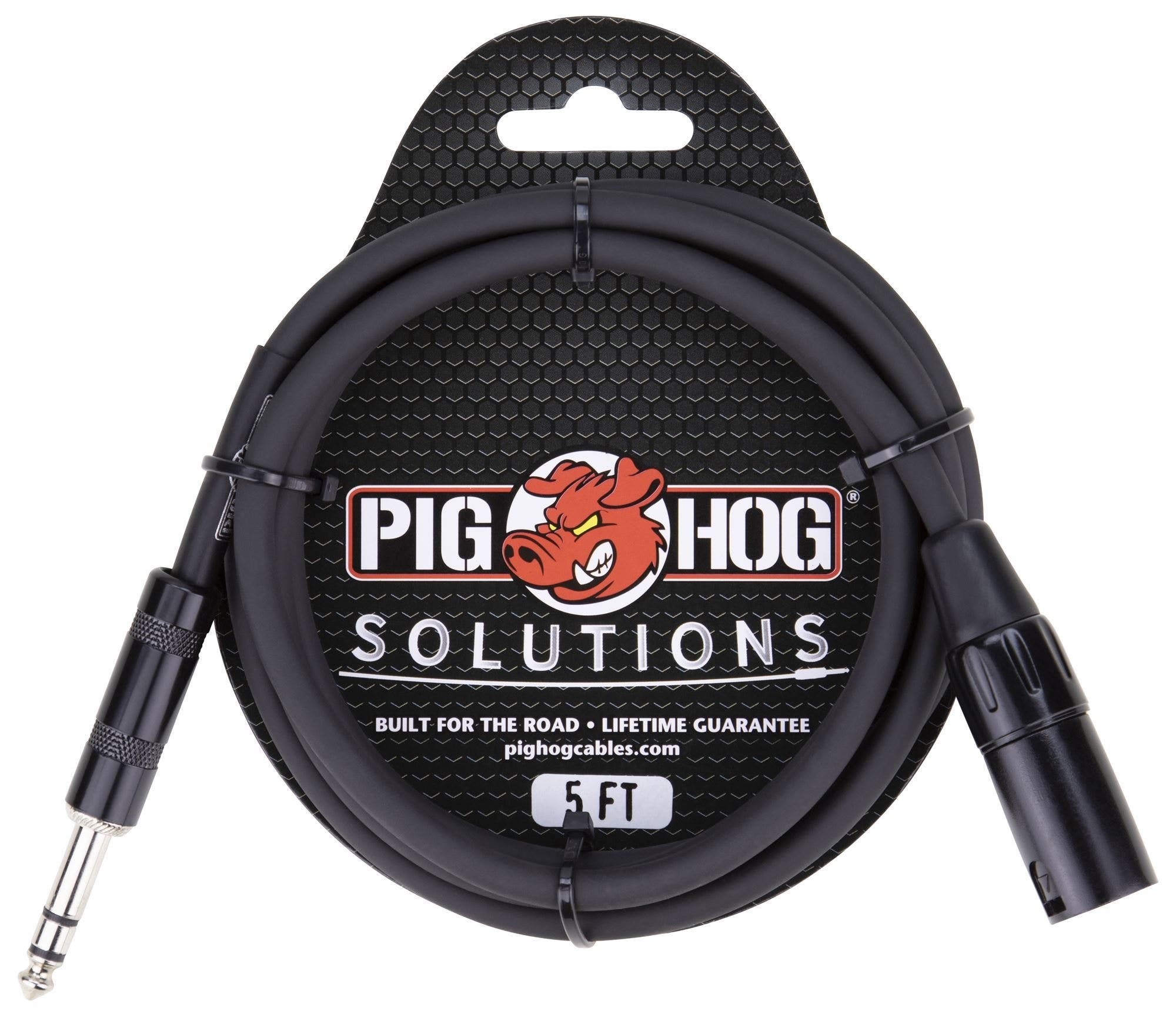 Pig Hog Solutions PX-TMXM15 1/4 inch to XLR Cable