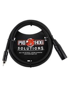 Pig Hog Solutions PX-XMR06 XLR to RCA Cable