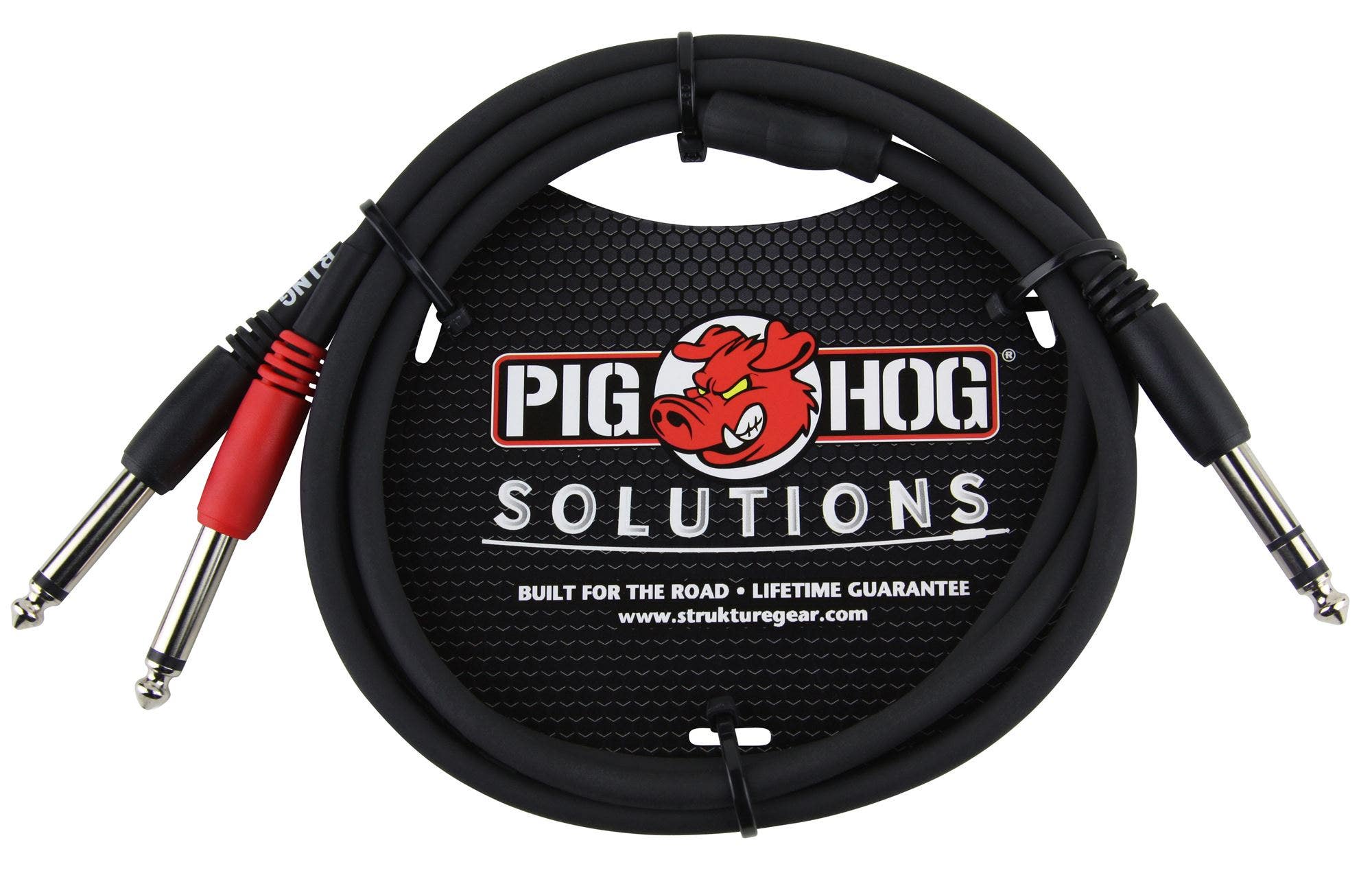 Pig Hog PYIC Dual TRS to 1/4 Insert Cable