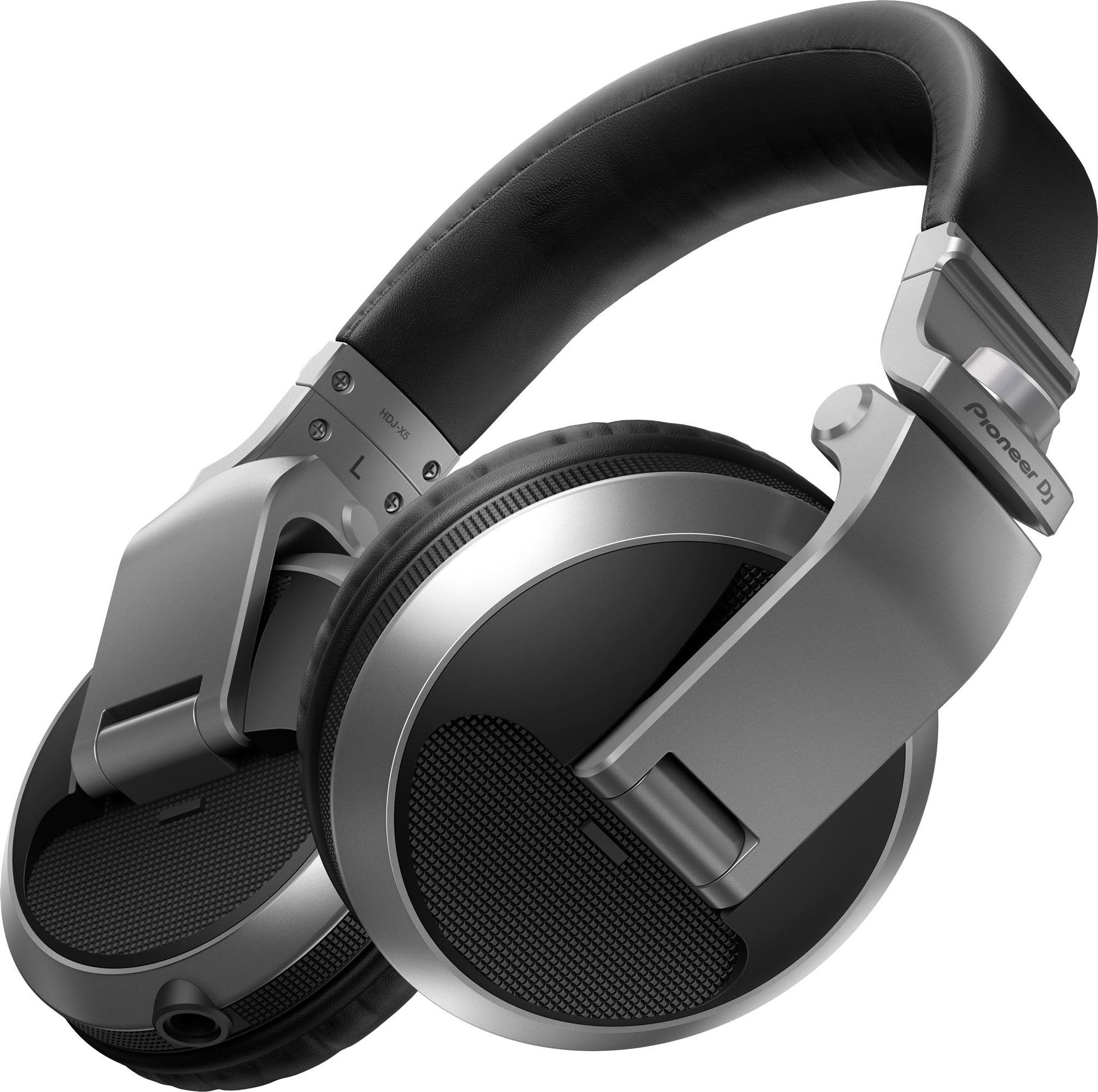 Pioneer DJ HDJX5S DJ Headphones in Silver