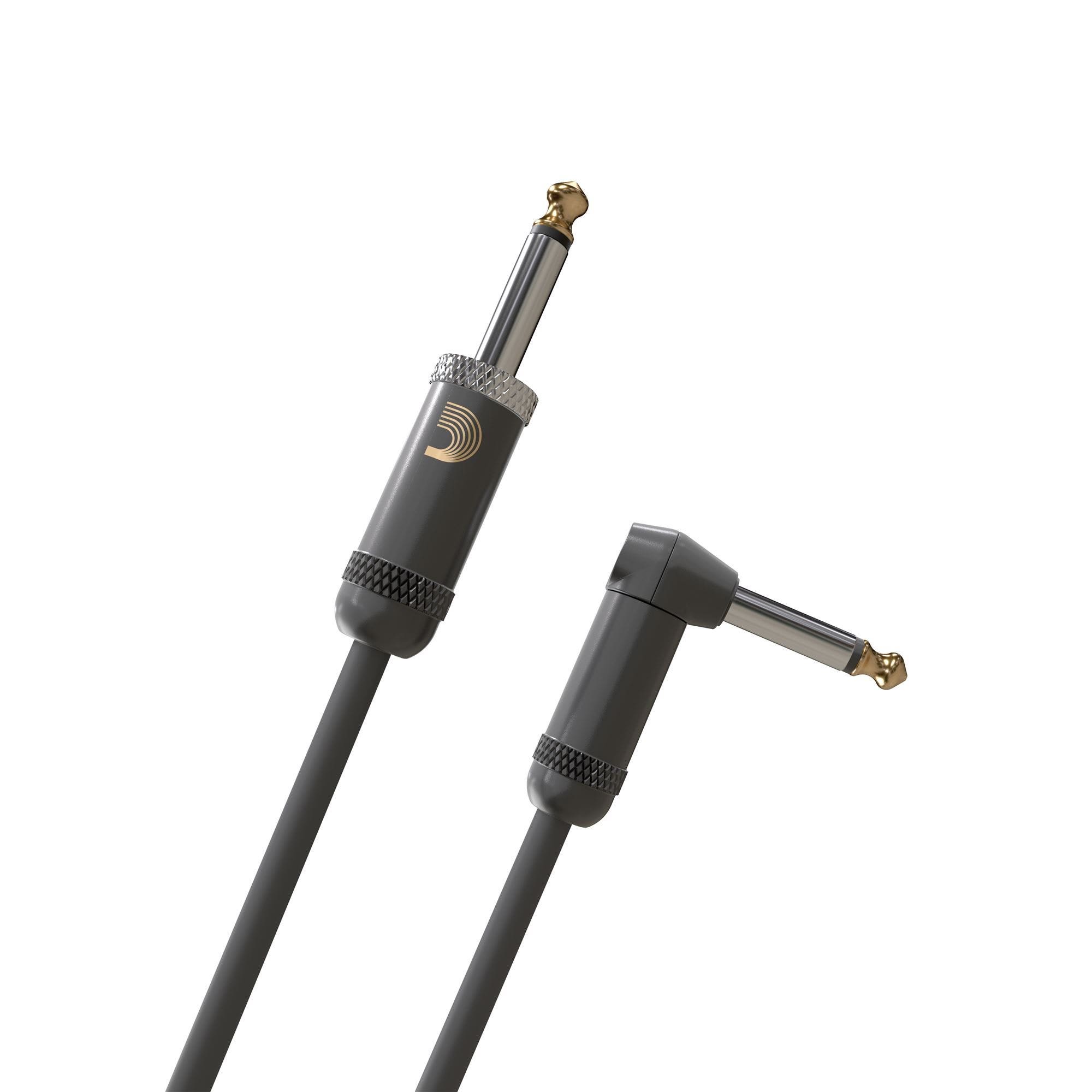 D'Addario American Stage Guitar Instrument Cable with Angled End