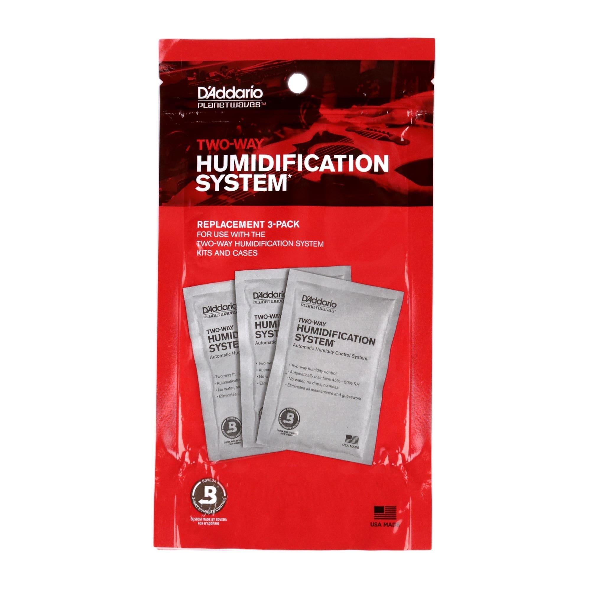 D'Addario Humidipak Packette Replacements