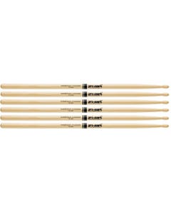 ProMark Hickory 5A Drumsticks Wood Tip 3 PAK