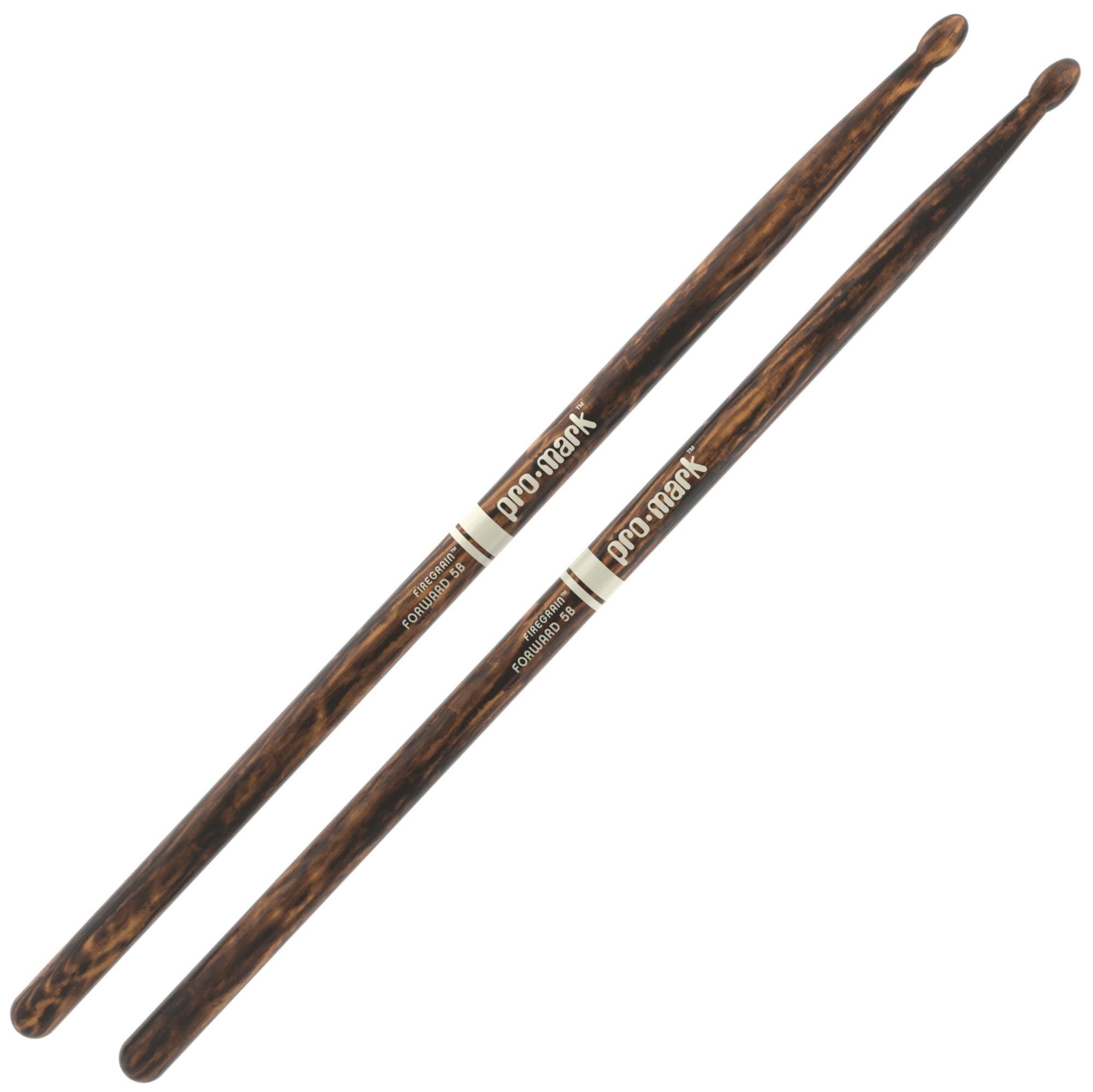 "ProMark TX5B Classic Forward 2B FireGrain Hickory Oval Wood Tip