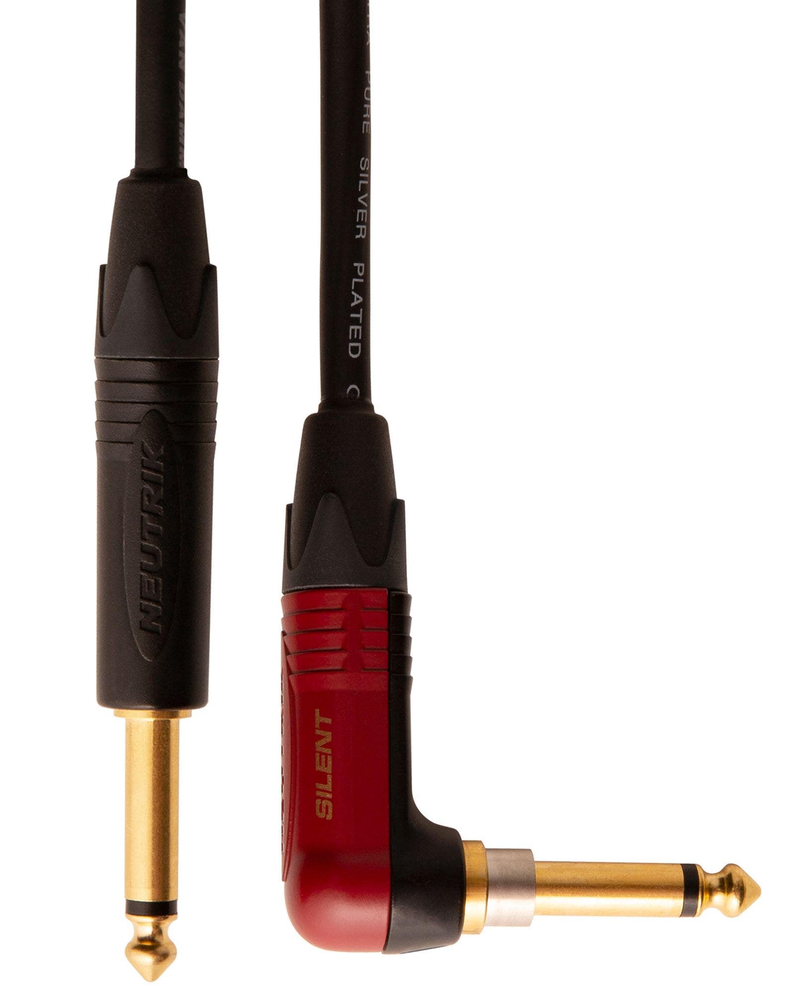 PRS Signature Instrument Silent Cable Straight to Angled Ends