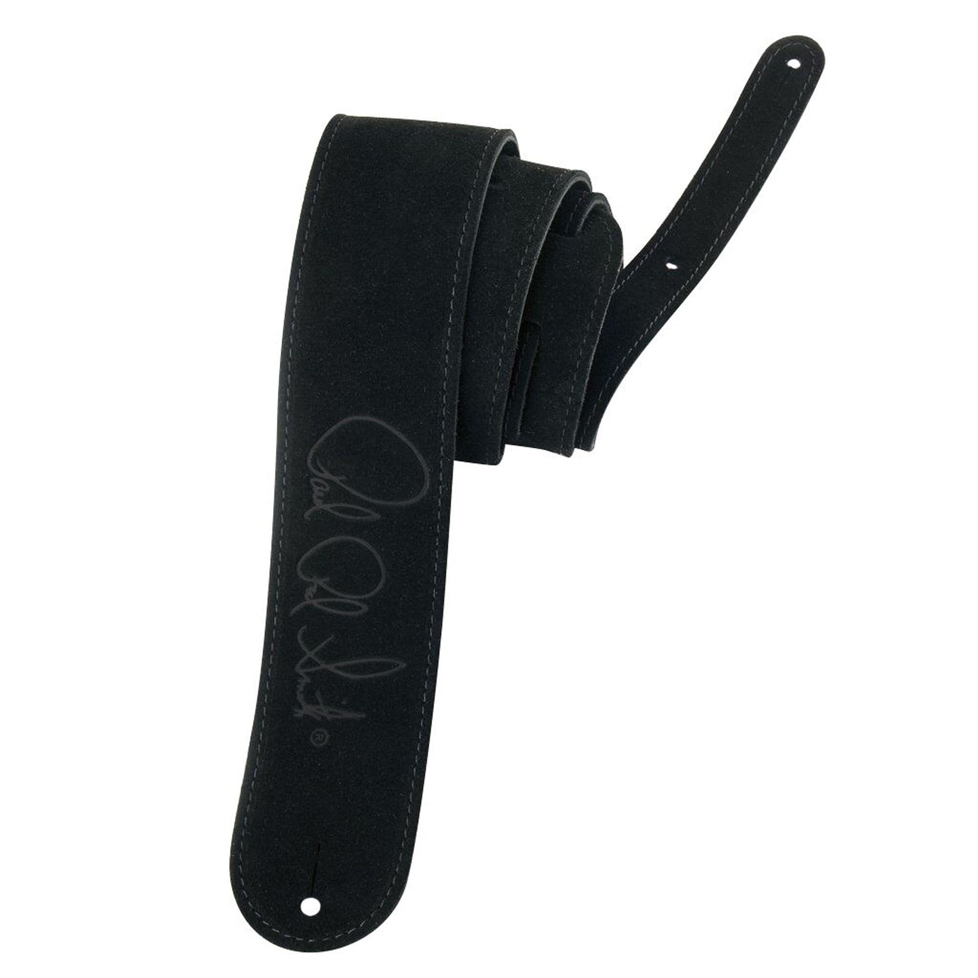 PRS 3113 Suede Logo Guitar Strap Black
