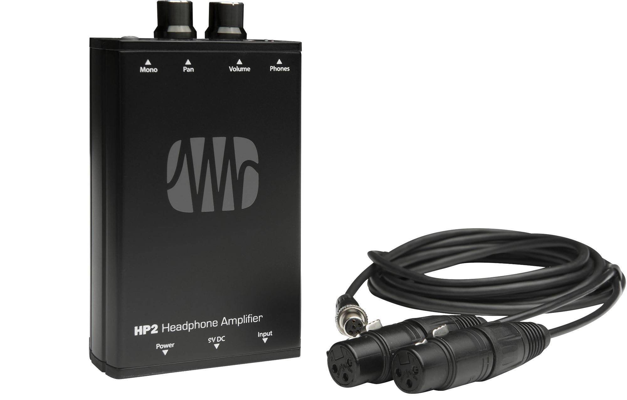 PreSonus HP2 Battery Powered Stereo Mono Headphone Amplifier