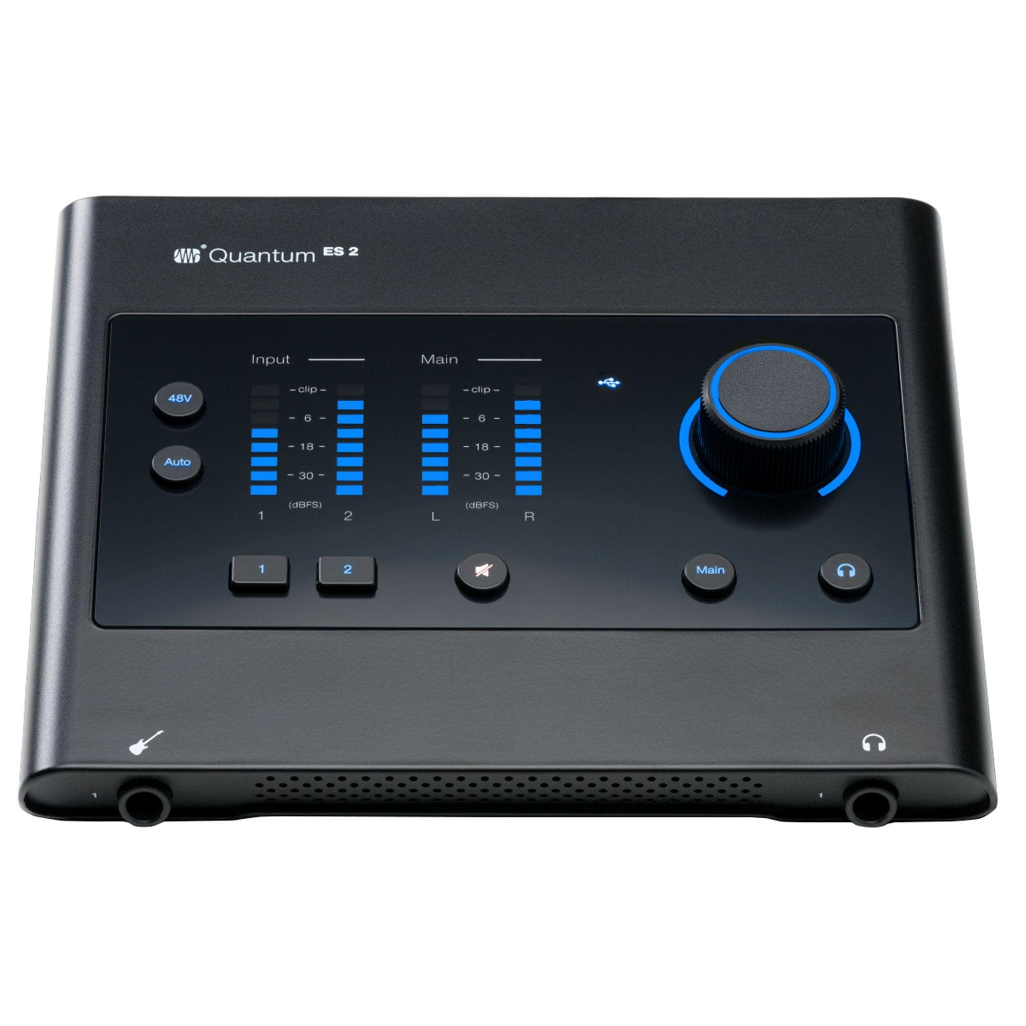 PreSonus Quantum ES 2 2in by 2out 24-bit 192 kHz USB-C Audio Interface