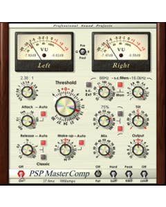 PSP Audioware MasterComp Compressor Audio Plugin Download