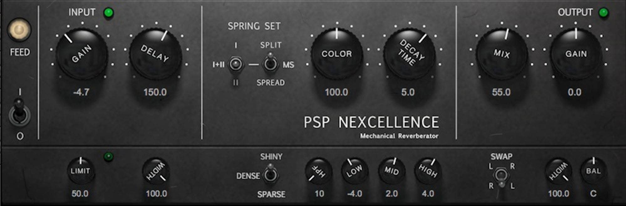 PSP Audioware Nexcellence Reverb Audio Plugin Download